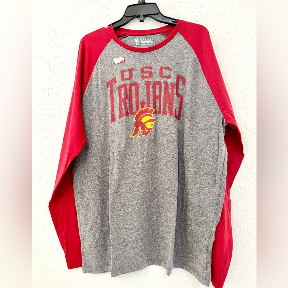 USC Trojans College Football Long Sleeve T-Shirt  - NEW